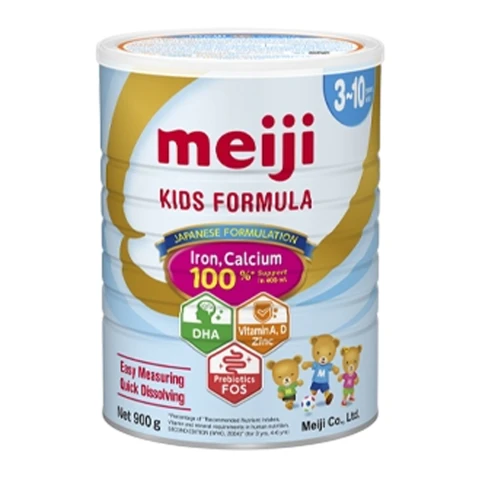 Sữa bột Meiji Kids Formula cho trẻ từ 3-10 tuổi 900gr