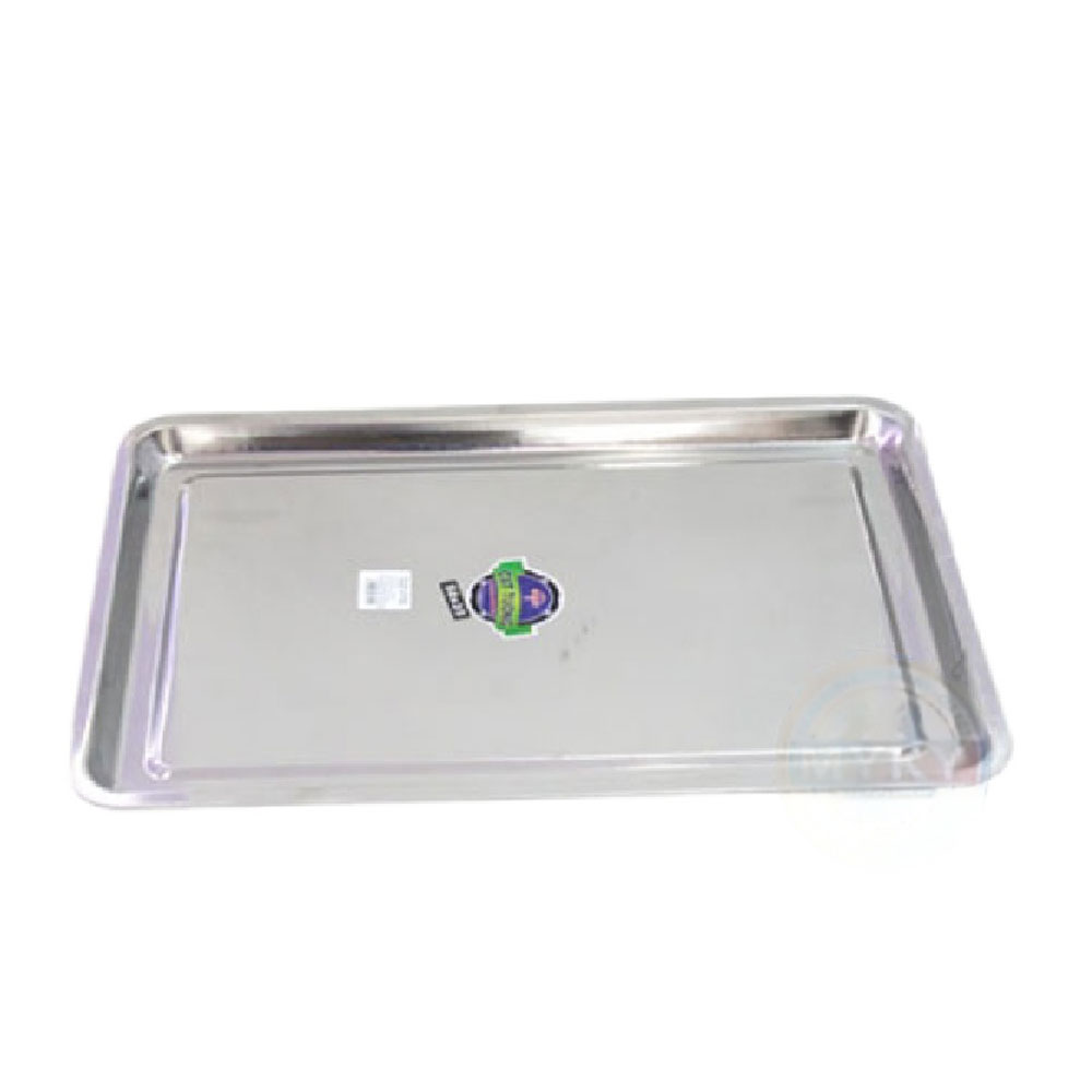 Mâm chữ nhật  inox  30x40cm 