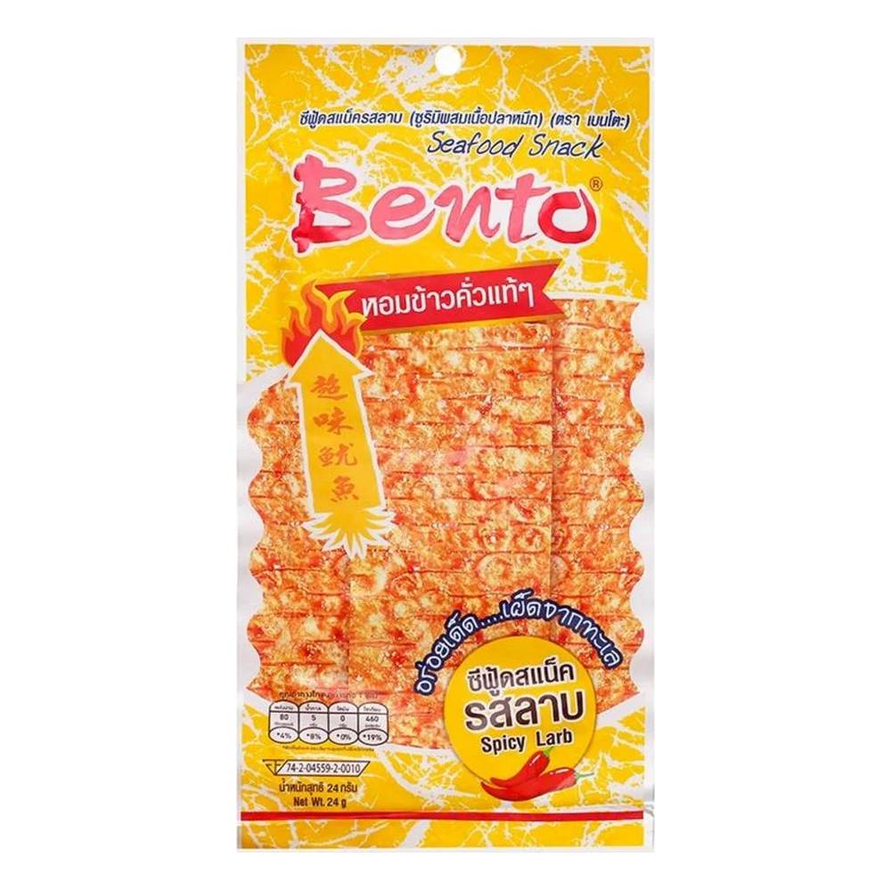 Snack Bento hải sản tẩm gia vị ớt 24gr