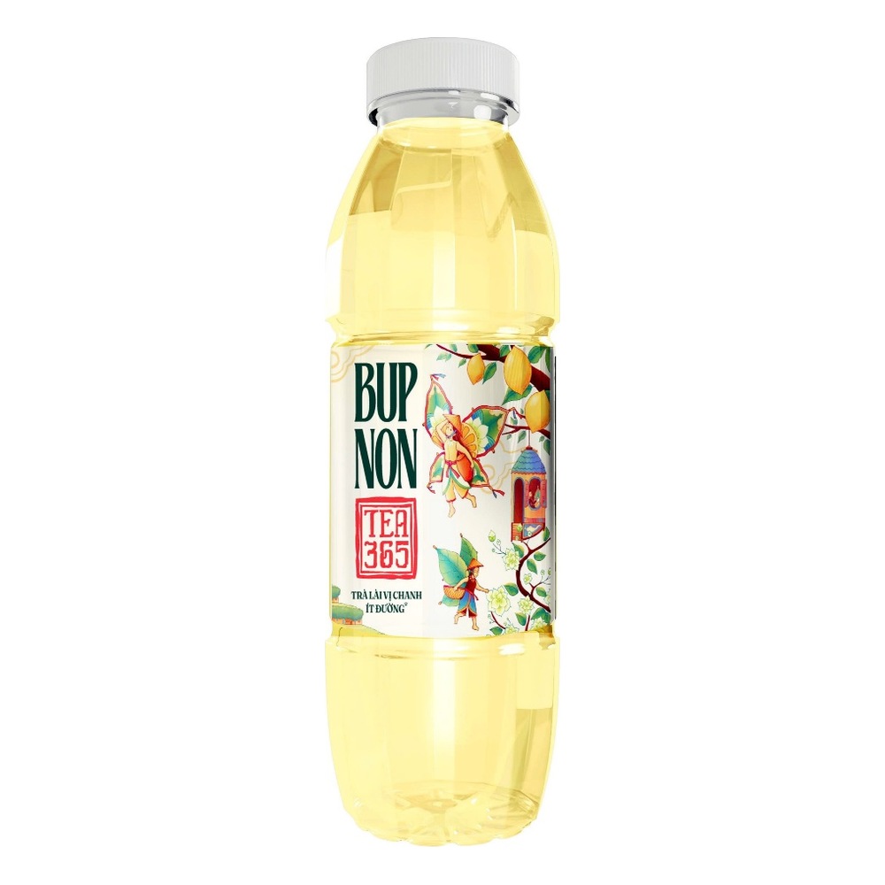 Trà Bupnon Tea 365 lài vị chanh  500ml/ 24