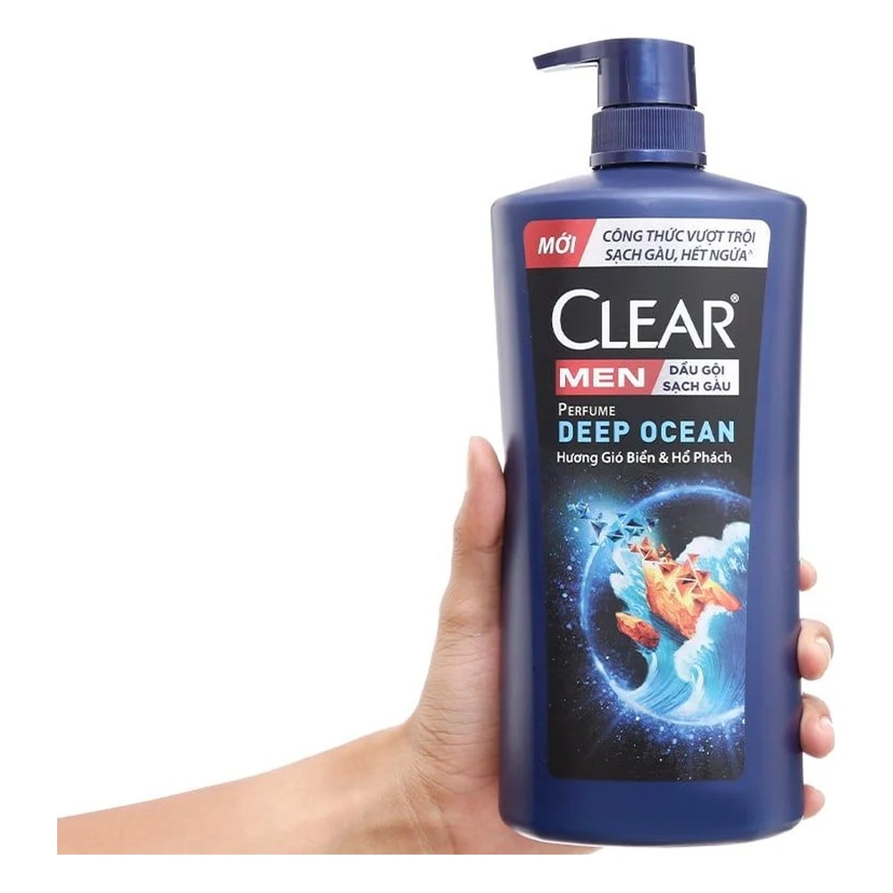 Dầu gội Clear  men NH gió biển & hổ phách 350g /24