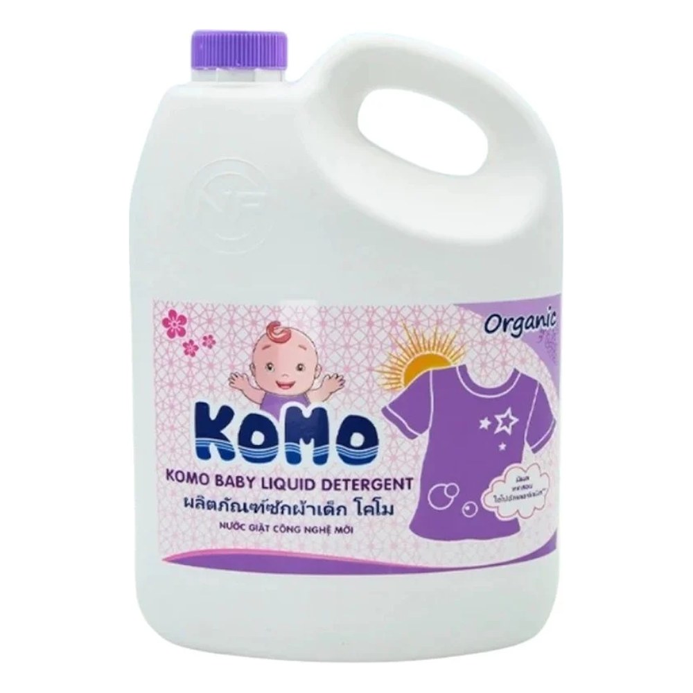 Nước giặt Komo tím can 3L/4
