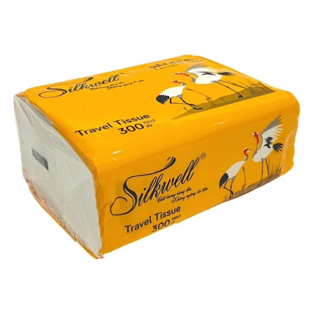 Giấy rút Silkwell 130 tờ 3 lớp mua 1 tặng khuyến mại/30