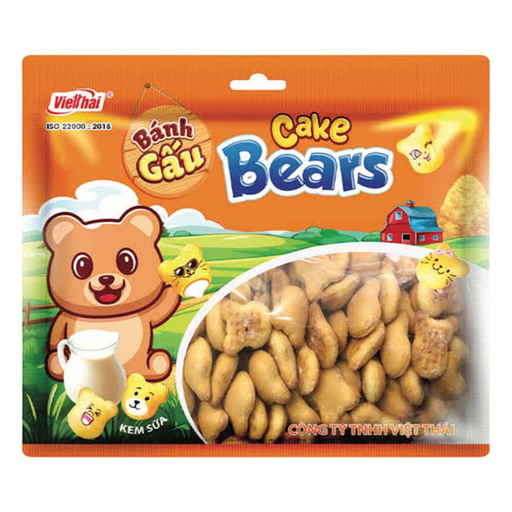 Bánh gấu vị kem sữa Việt Thái 280gr/20
