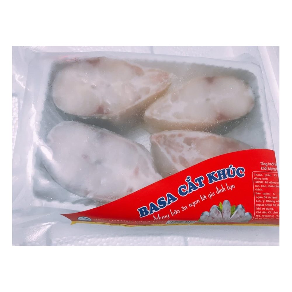 Cá basa cắt khúc Minh Tiến 500g