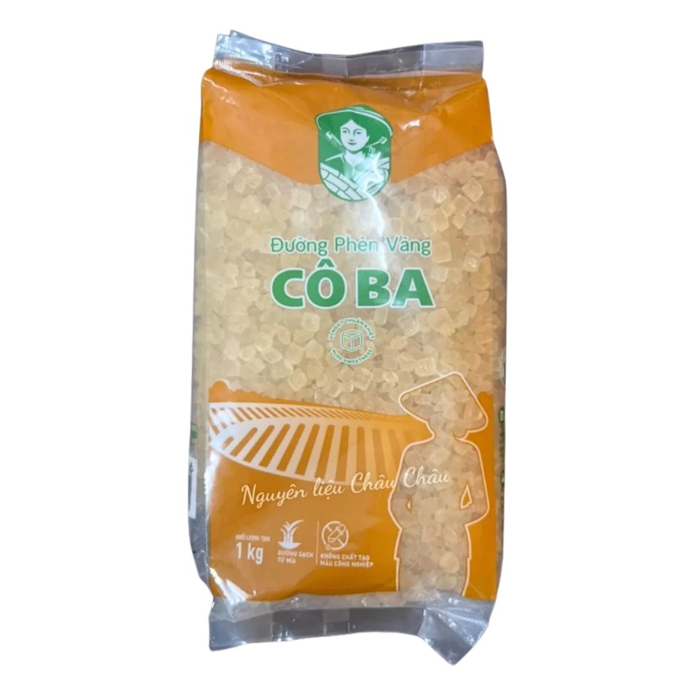 Đường phèn vàng Cô ba Biên Hòa 1kg/20