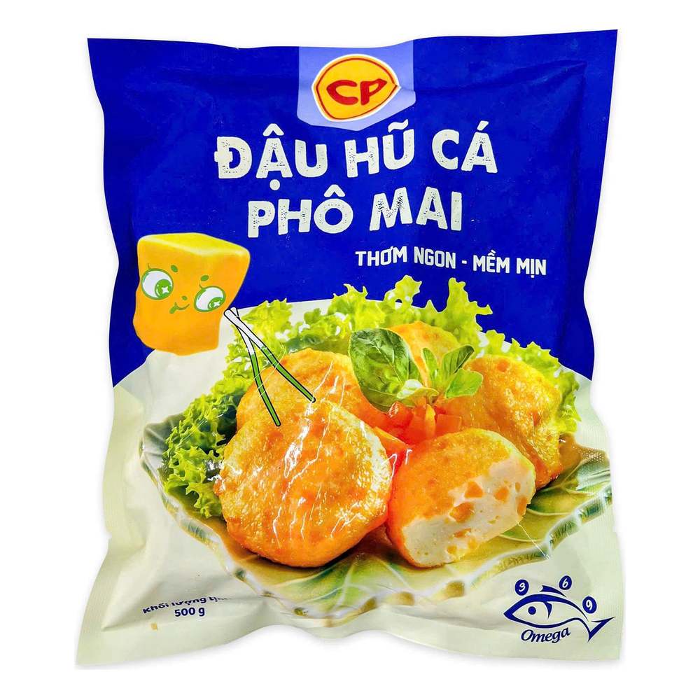 Đậu hũ cá phô mai CP 500gr/18