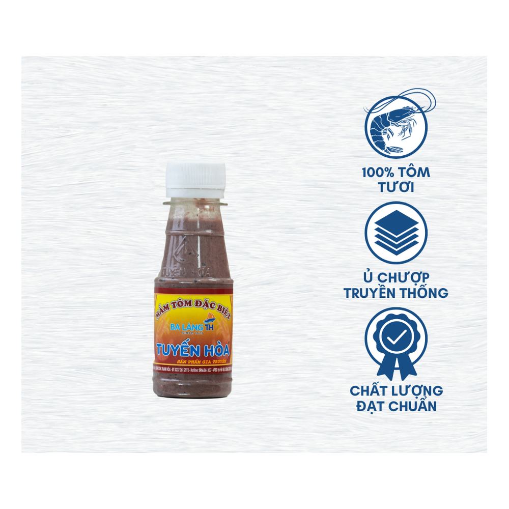 Mắm tôm Ba Làng Bamboo Fresh 120gr/40