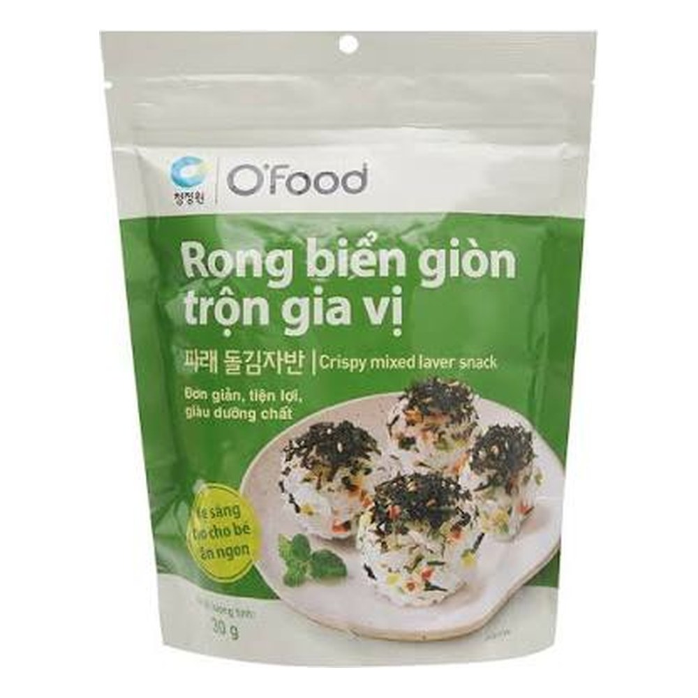 Rong biển giòn trộn gia vị O'Food 100gr