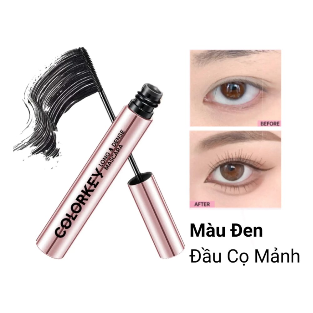 Mascara Colorkey giúp mi dài