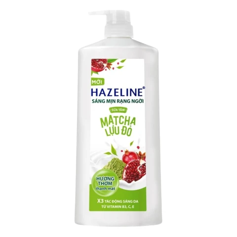 Hazeline ST Matcha Lựu Đỏ/hoa nhài túi 900g/12@