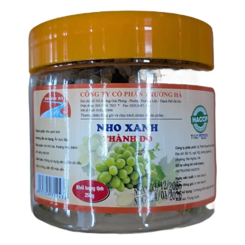 Hạt nho Thành Đô hộp 250gr