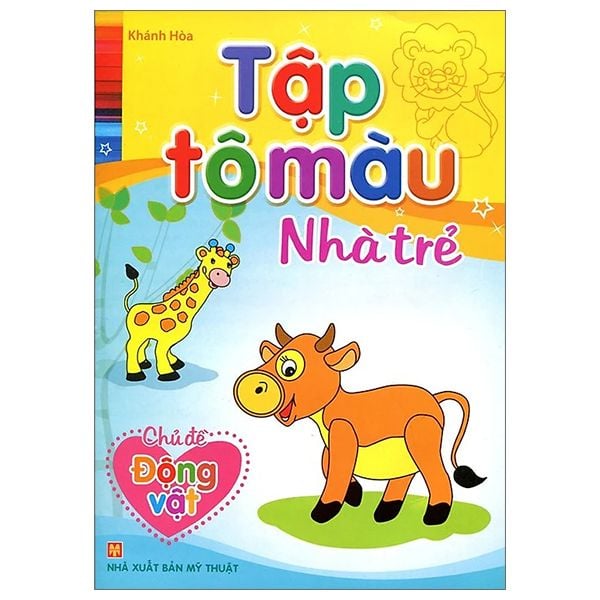 Tập tô màu nhà trẻ- Động vật