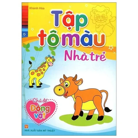 Tập tô màu nhà trẻ- Động vật
