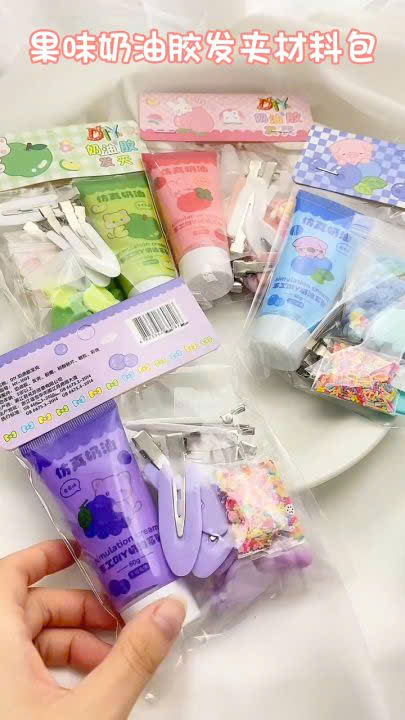 Kem keo ( tự làm kẹp tóc)
