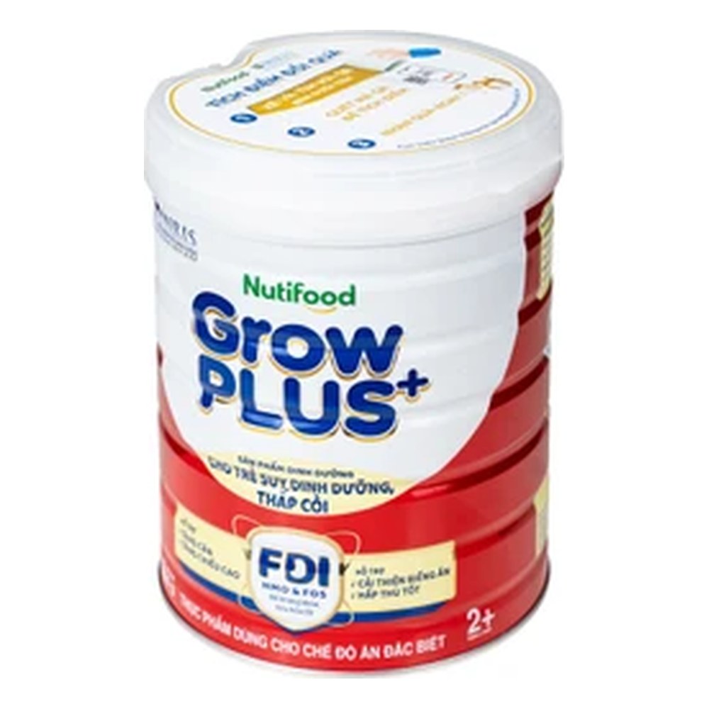 SB NutiFood Grow Plus+2+(đỏ) suy dinh dưỡng, trên 2 tuổi 850gr