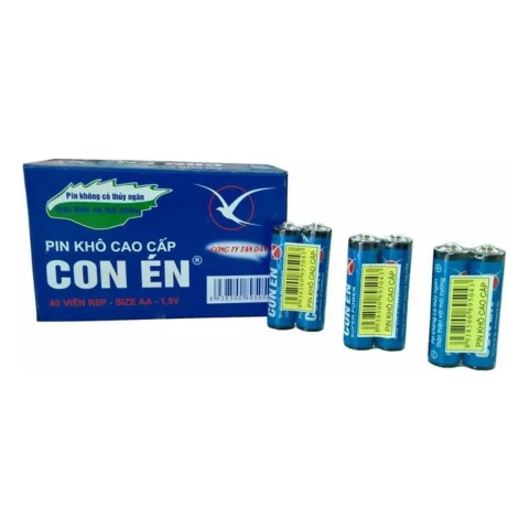 Pin khô CC R6P xanh Con én 2 viên 360 vỉ/T