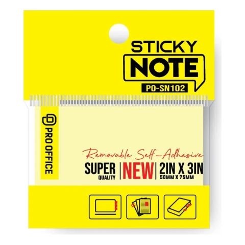 Giấy Note vàng - 2x3
