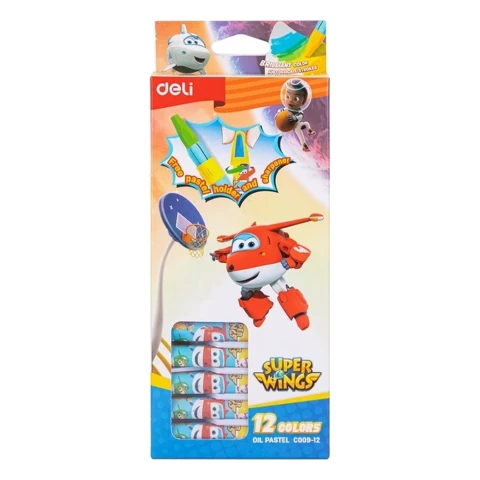 Bút sáp 12 màu EC009-12