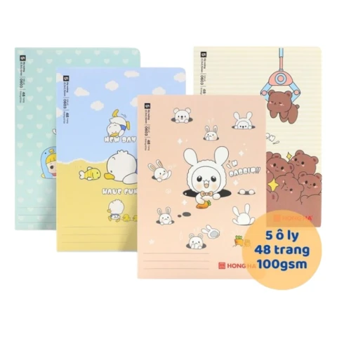 Vở ô ly HH School Funny, 48tr 0603