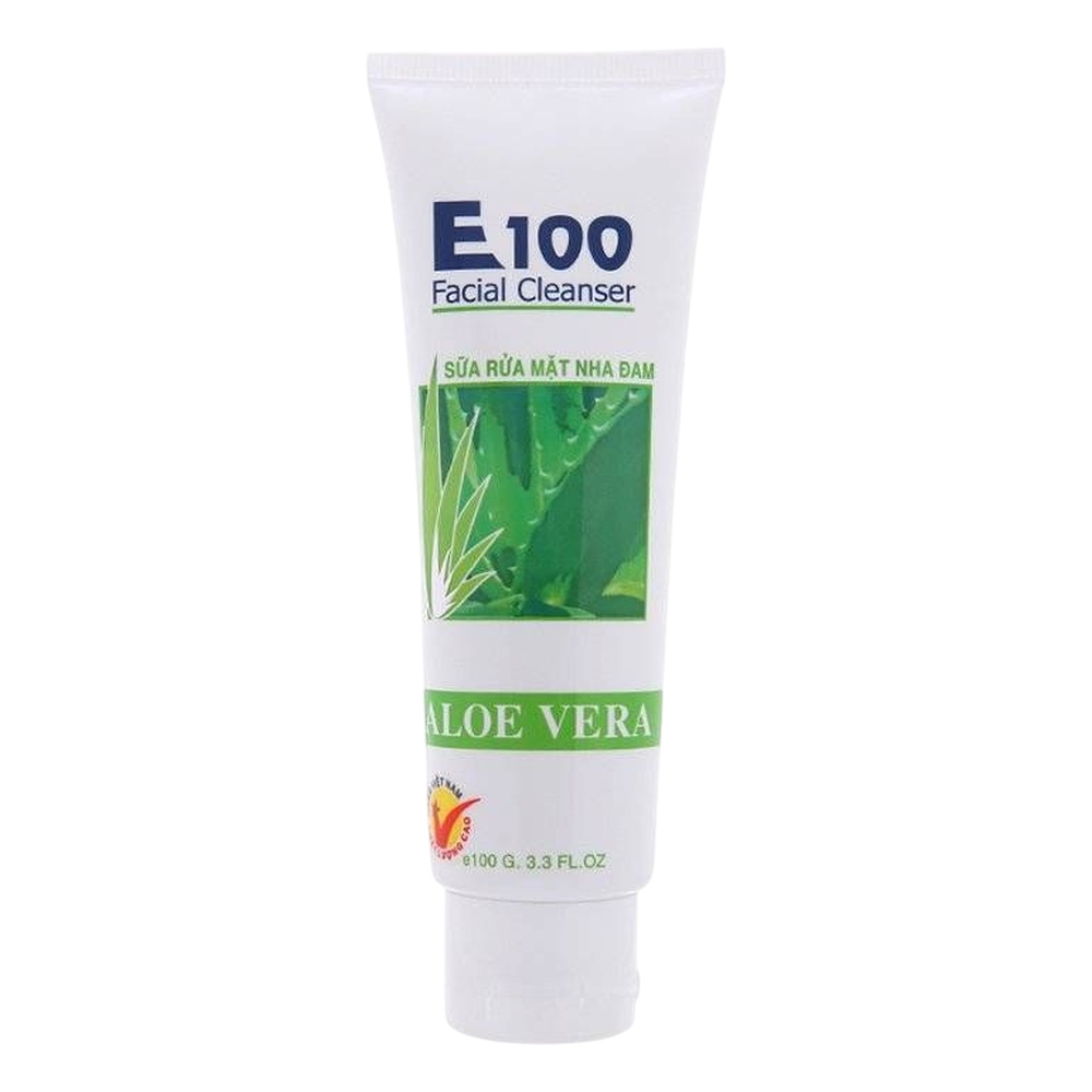Sữa rửa mặt E100 nha đam  100g