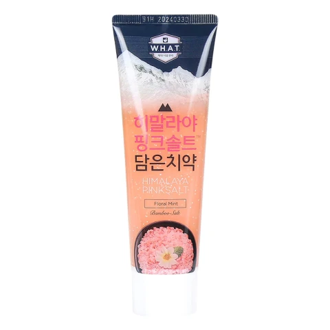 Kem đánh răng Bamboo  Salt Himalaya Pink Salt Floral Mint  100g 
