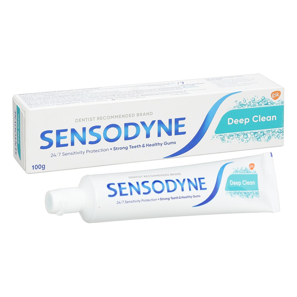 Kem đánh răng Sénodyne deep clean 100g 