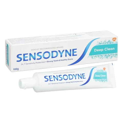 Kem đánh răng Sénodyne deep clean 100g 