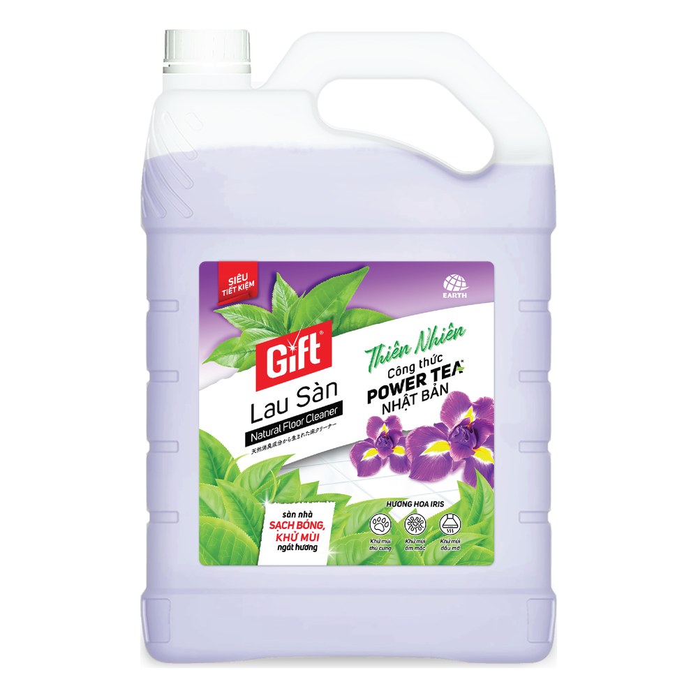 Nước lau sàn Gift Sweet Iris  3.8kg
