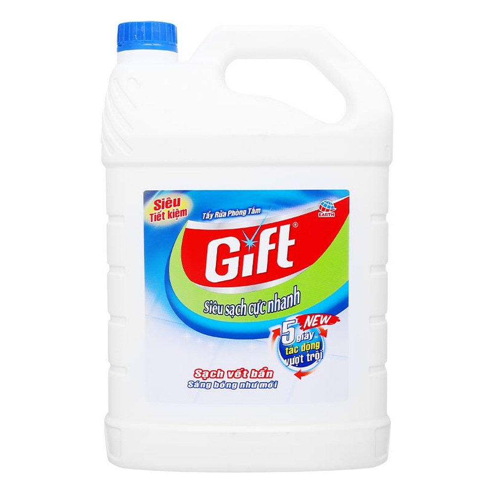 Nước tẩy nhà tắm Gift siêu sạch 3.8kg