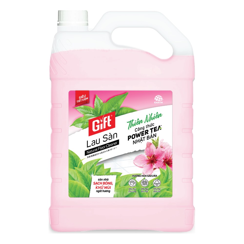 Nước lau sàn Gift  Sakura  3.8kg