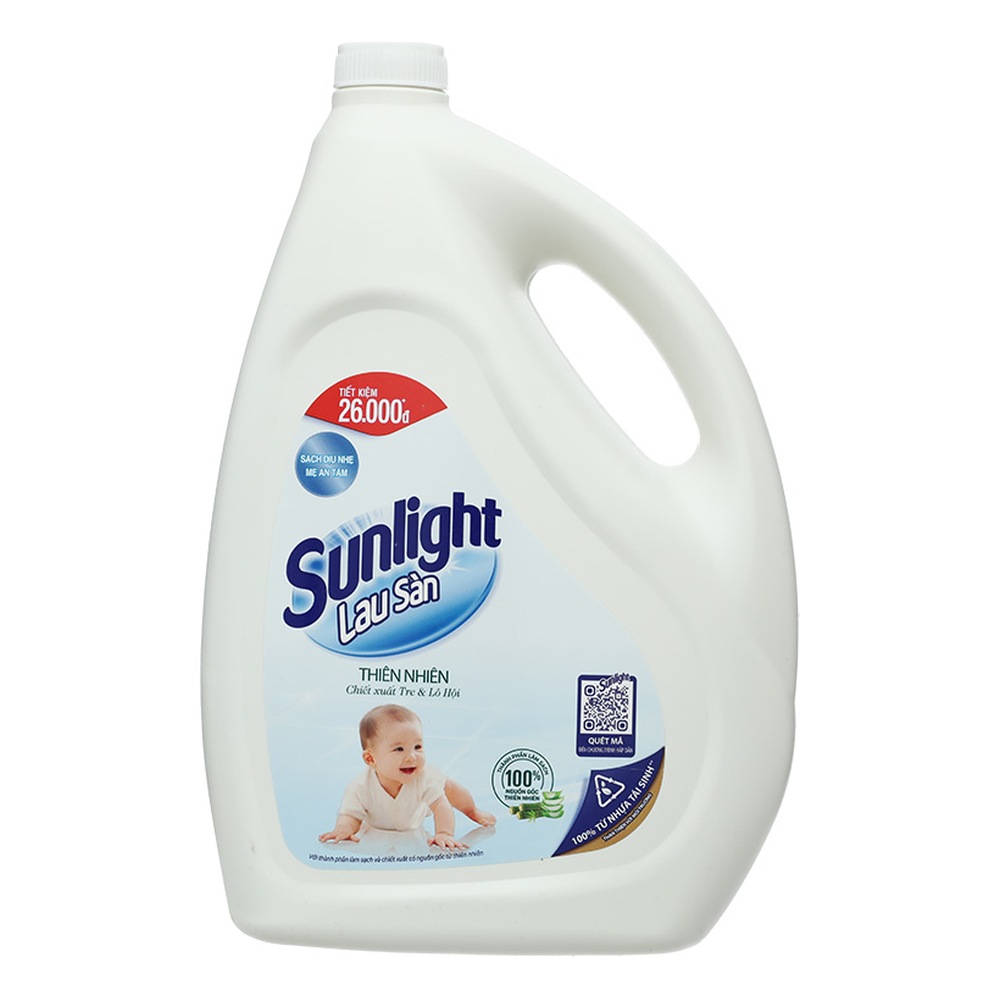 Nước lau sàn Sunligh Thiên nhiên 3.6kg