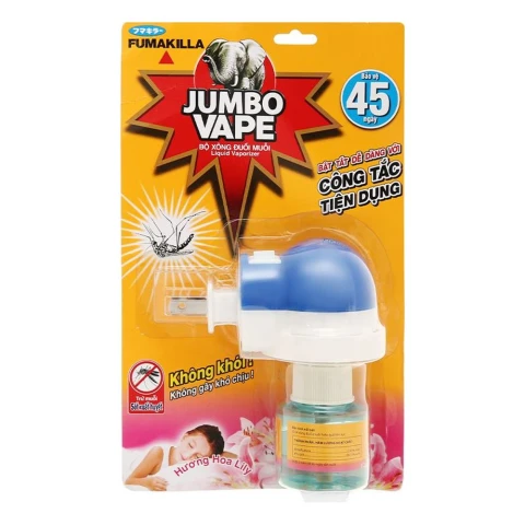 Bộ xông  Jumbo đuổi muỗi Vape L5 Lily