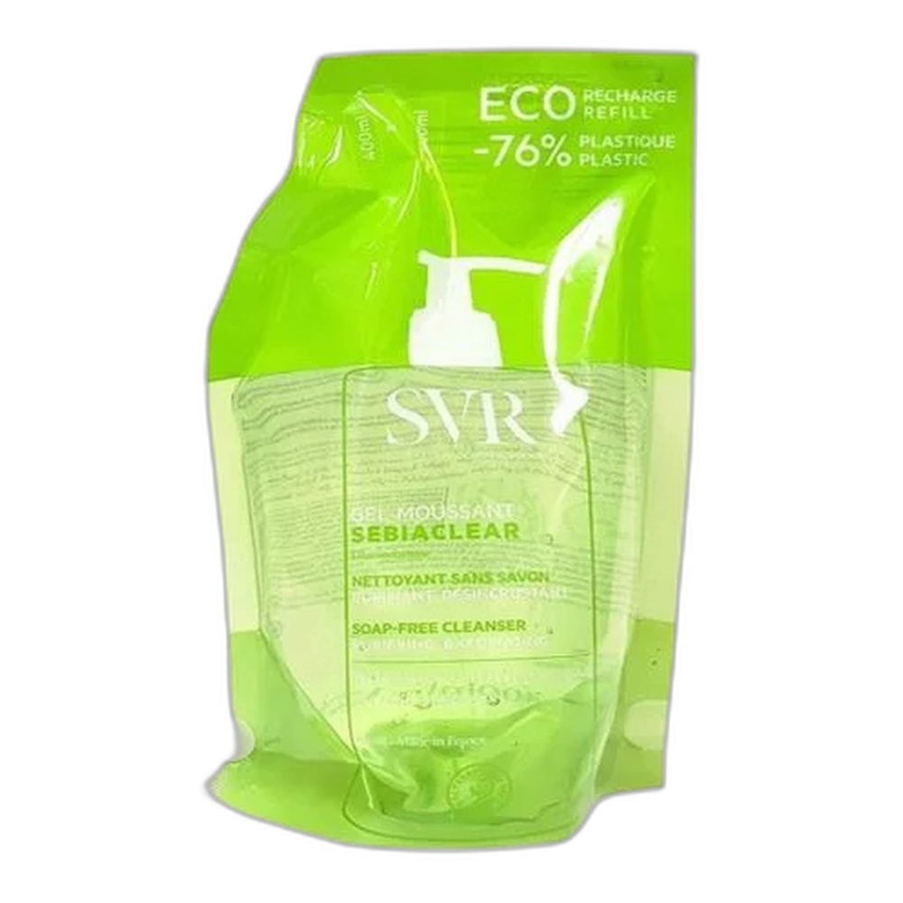 Gel rửa mặt SVR Sebiaclear Gel Moussant 400ml REFILL_túi