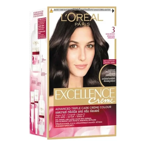 Thuốc nhuộm tóc Loreal ĐEN TỰ 172ml 