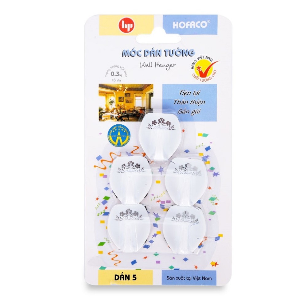Vỉ dính 5 cái Hofaco     G09