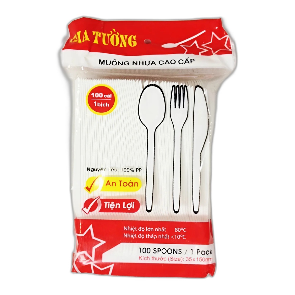 Thìa dùng 1 lần Gia Tường     
