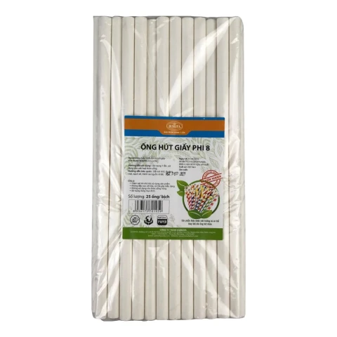 Ống hút giấy     25P8