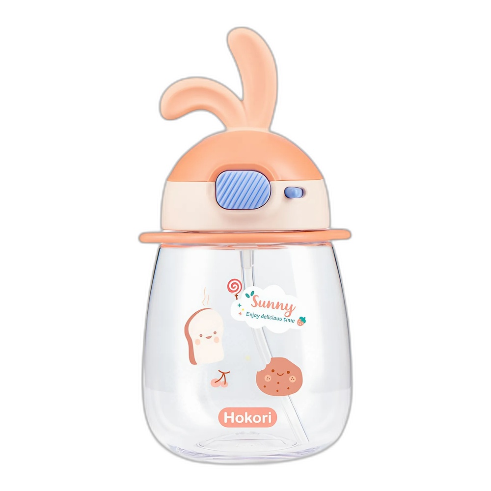 Bình nước tai thỏ  hokori  600ml 0083