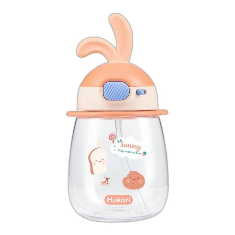Bình nước tai thỏ  hokori  600ml 0083