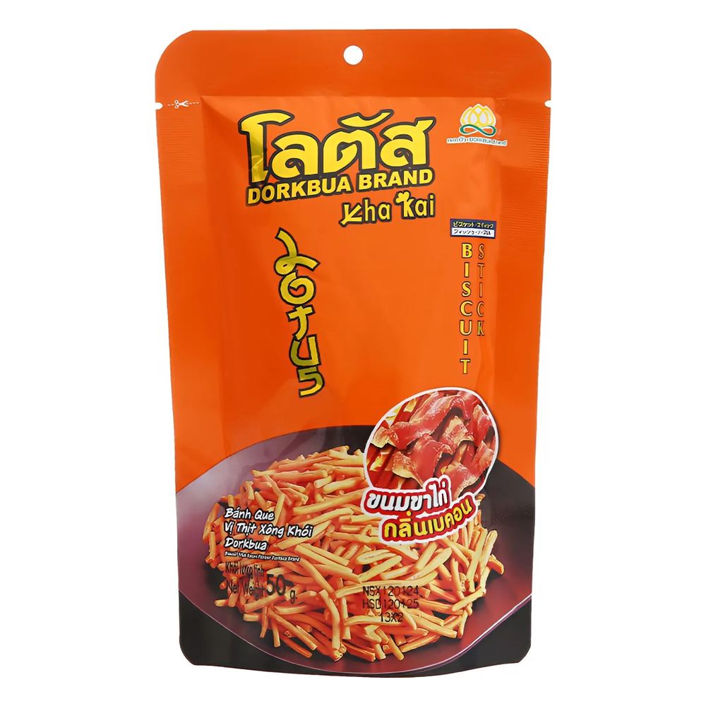 Bánh que Dorkbua xông khói 50gr