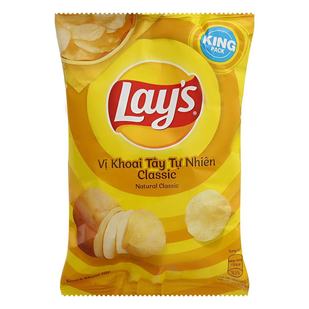Snack Poca khoai tây tự nhiên 54gr