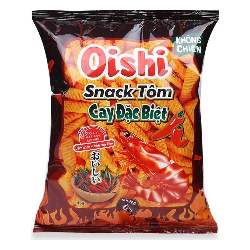 Snack  Oishi cay đặc biệt 32gr