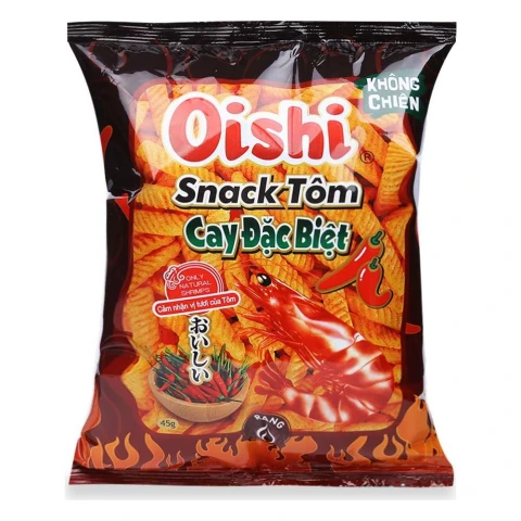 Snack  Oishi cay đặc biệt 32gr