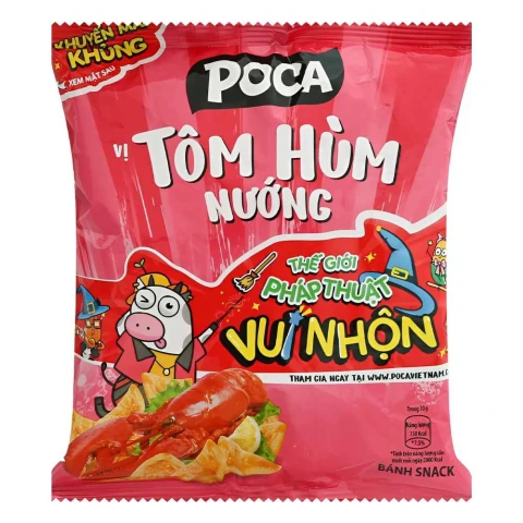 Snack Poca tôm hùm nướng 30gr