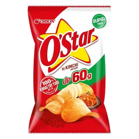 Snack OStar kim chi 60gr