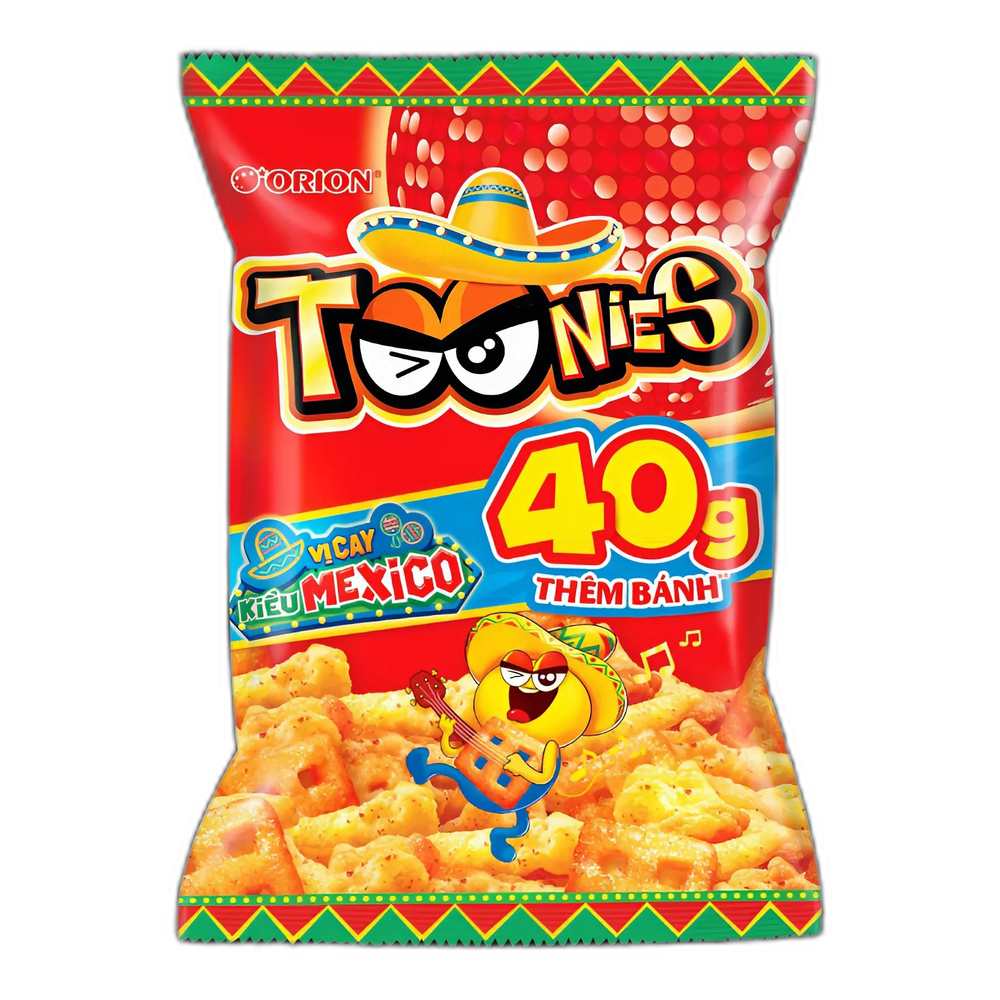 Snack  Toonies vị cay 32gr