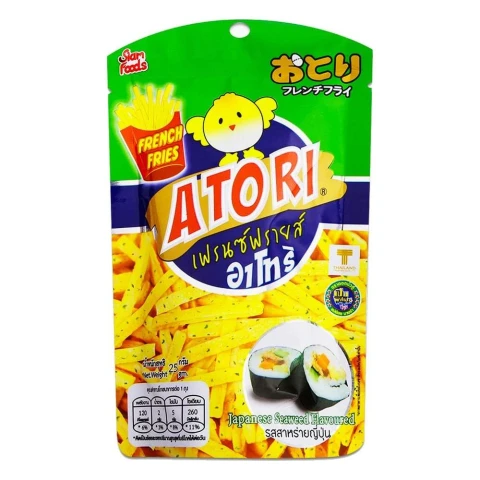 Snack bắp   Atori  kiểu Pháp vị rong biển nhật 25gr