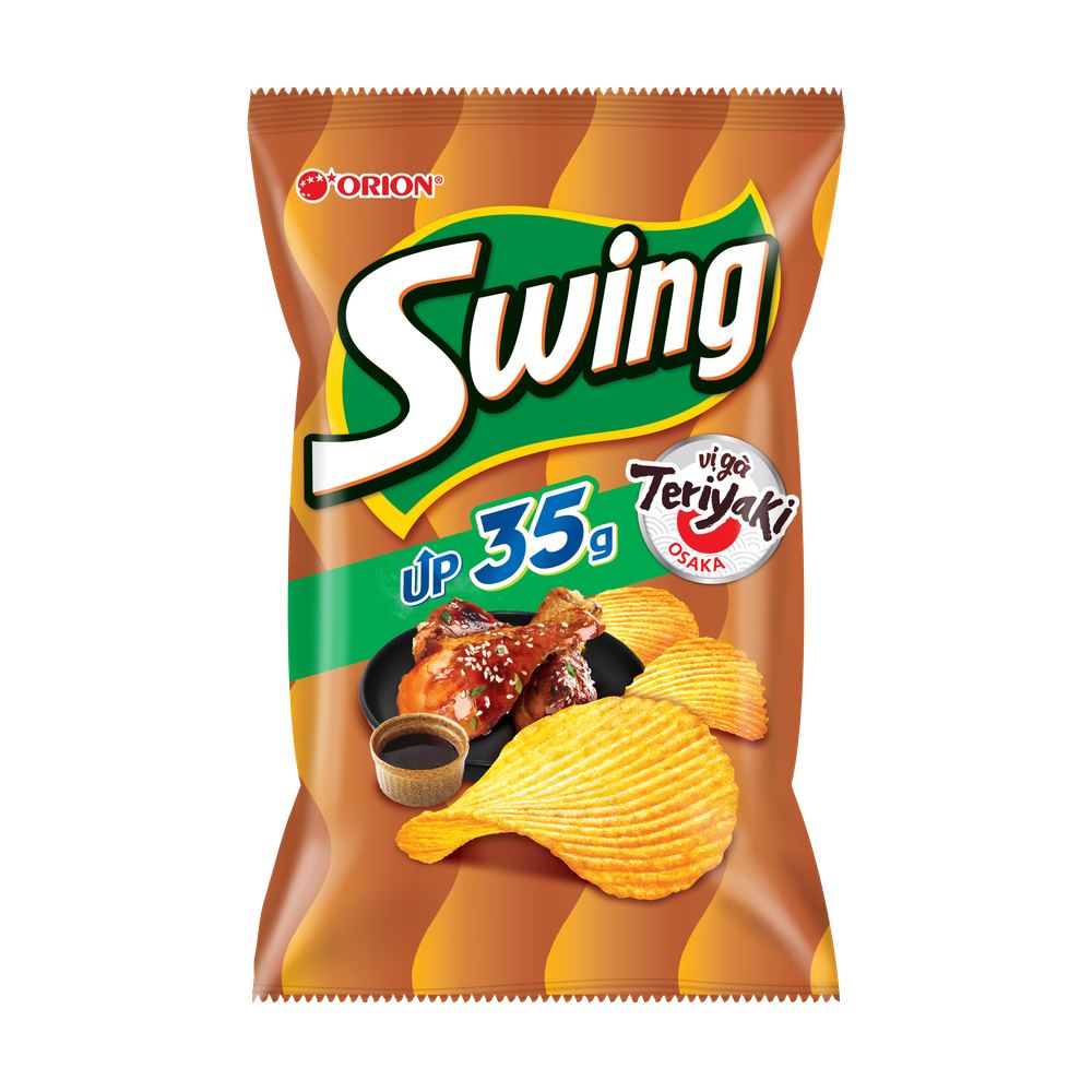 Snack  Swing vị gà 32gr