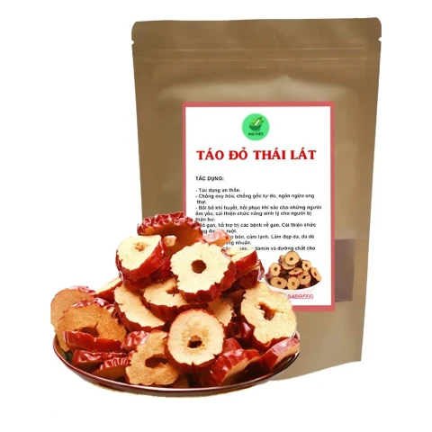 Táo đỏ thái lát  3D  150gr